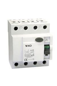 VİKO 3x40 Amper Kaçak Akım Rölesi 30ma Vtr4-4030