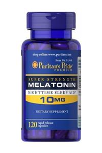 Puritan's Pride Melatonin 10 mg 120 Kapsül Night Time Sleep Aid