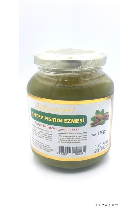 DİZDARZADE Antep Fıstığı Ezmesi 320 G. Cam Kavanoz