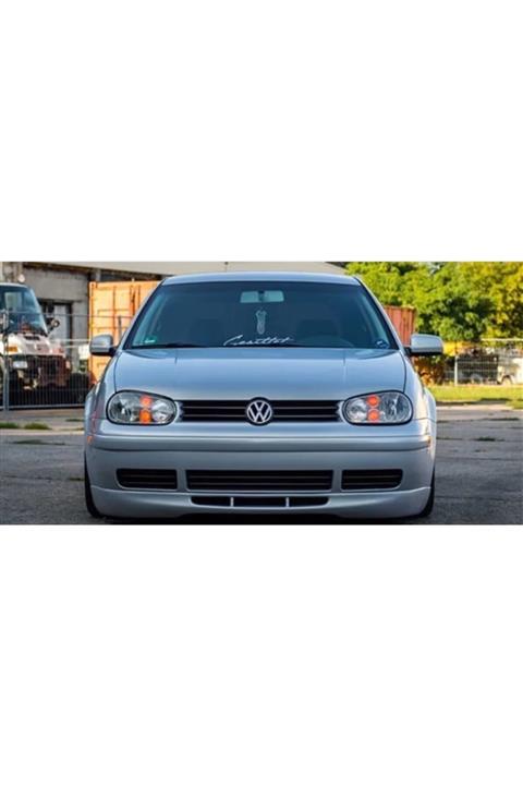 otaksan tuning Vw Golf 4 Uyumlu Boyasız Fiber Ön Tampon Eki