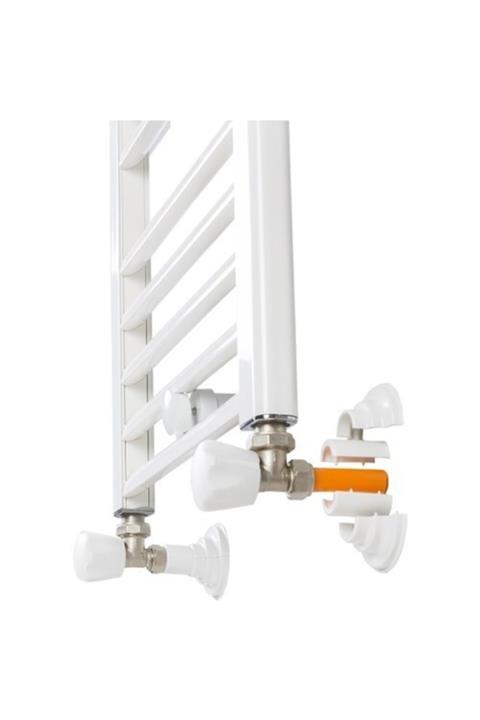 PartiAsya Beyaz Radyatör Boru Gizleme Havlupan