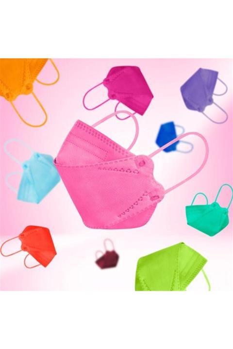 Nfes maske Nefes F95 Pembe Kore Tipi Maske Ffp2 Nr 2 Kutu 20 Adet