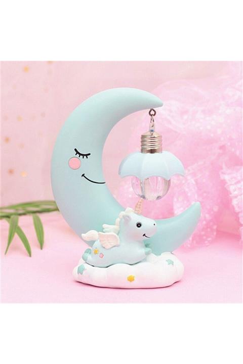 M90 Unicorn Ay Gece Lambası Tasarım Harikası