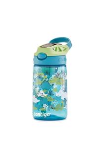 Contigo Gizmo Flip Tek El Bas İç Emzikli Çocuk Su Matarası Dino 420ml