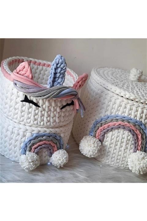 MODERN Moder Desing Bebek Odası Düzenleyici Dekorasyon Sepetleri