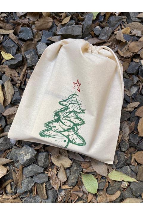 EL YAPIMI Yılbaşı Hediye Kesesi, Kitap Kesesi