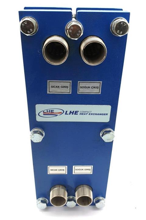 Lhe 2 ' 33 Plaka 600000 Kcal/h Sıcak Su Eşanjörü