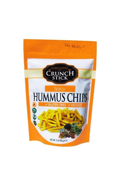 Crunch Chips Crunch Stick Spicy Aromalı Nohut Cipsi 85 gr (HUMMUS CHİPS)