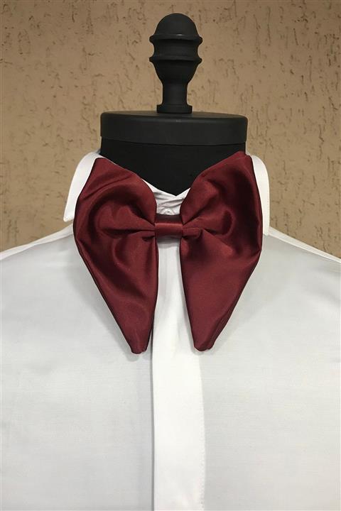 Quesste Accessory Erkek Bordo Büyük Papyon Kutulu