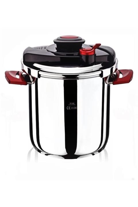 AYKUT MUTFAK GEREÇLERİ Aykut Metal Moonalight 12 Litre Düdüklü Tencere