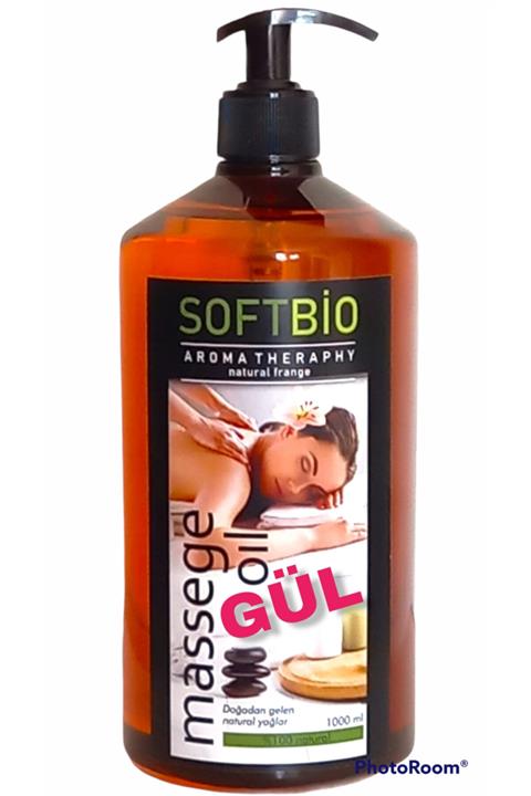SOFTBİO Masaj Yağı Gül 1 Lt