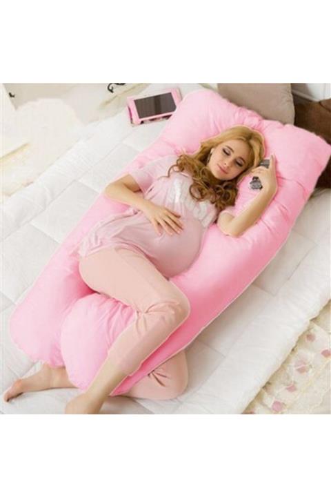 Yippo Pembe 5 Farklı Bölge Destekli Hamile Yastığı