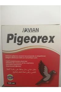 Royal İlaç Pigeorex 125ml. Güvercin Ve Kafes Kuşlarında Solunum Yollarında Hırıltı, Balgam Söktürücü