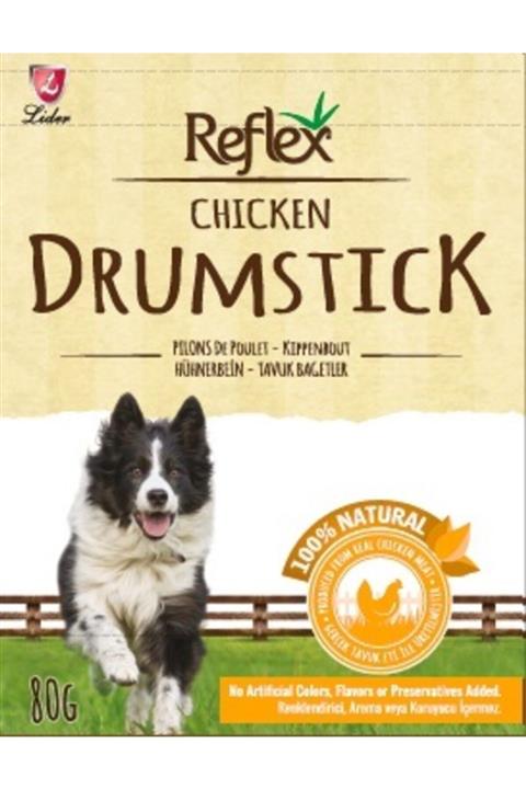 Reflex Dog Tavuklu Bagetler Ödül - Chicken Drumsticks 80 Gr