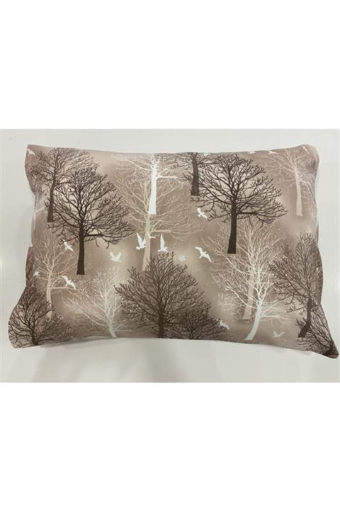 üntaş Kahverengi Fermuarlı Yastık Kılıfı 1 Adet 50x70