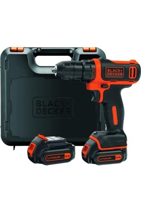 Black&Decker Bdcdd12kb-qw 10.8v/1.5ah Li-ion Çift Akülü Vidalama
