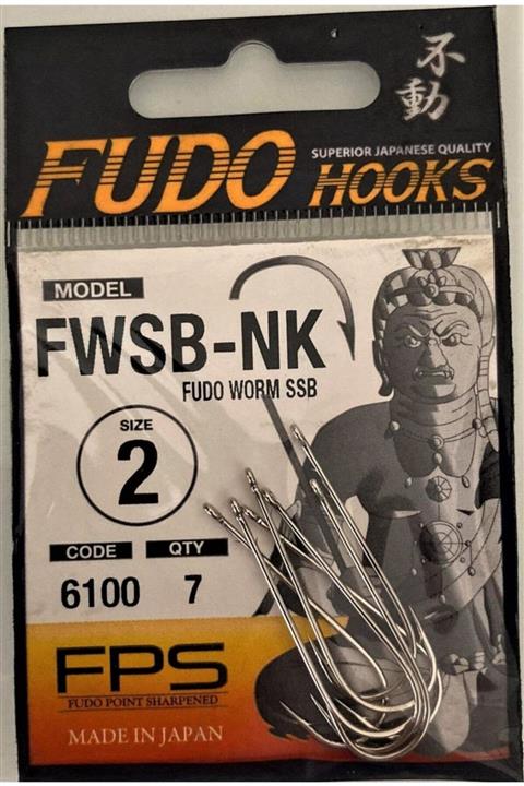 Fudo 6100 Worm Ssb Nikel Uzun Pala Iğne