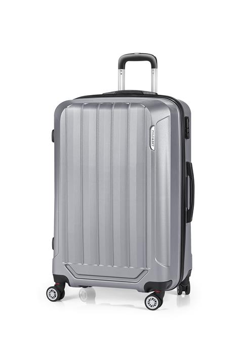 POLO&SKY Unisex Gri Büyük Boy Valiz Psv0131