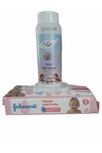 Johnson´s Baby Johnson's Baby Losyonlu Islak Mendil 72' Lı Hassas Kapaklı Ve Missela Bebe Talk Pudra 100gr 2 Li Pk