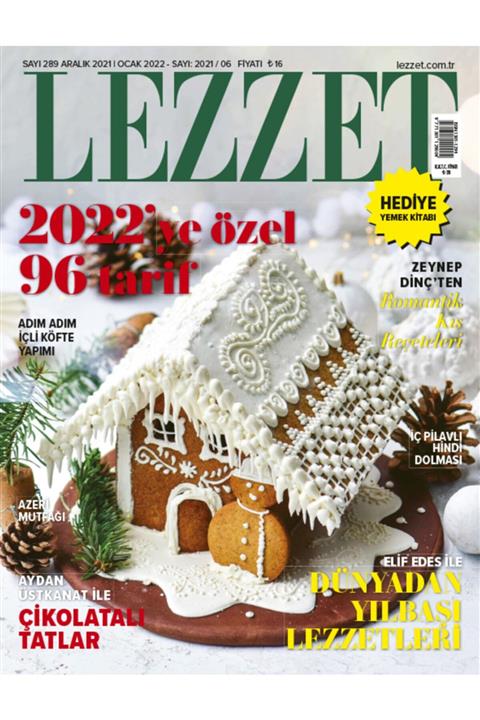 Doğan Burda Dergi Yayıncılık Lezzet Dergisİ Yıllık Abonelik (6 Sayı)