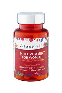 Vitacoral Multivitamin For Women 30'lu Bitkisel Kapsül