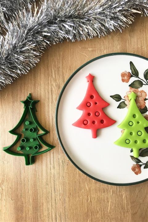 CESTOPİENO Yılbaşı Ağacı Kurabiye Kalıbı