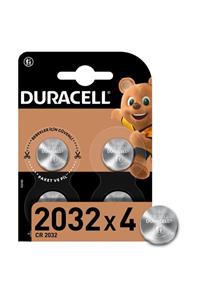 Duracell Özel 2032 Lityum Düğme Pil 3V, 4’li paket (CR2032)