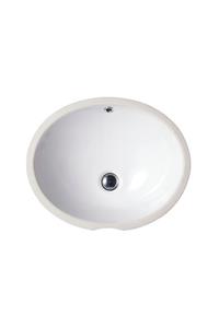 EGE VITRIFIYE Pınara Oval Tezgah Altı Lavabo 46 Cm