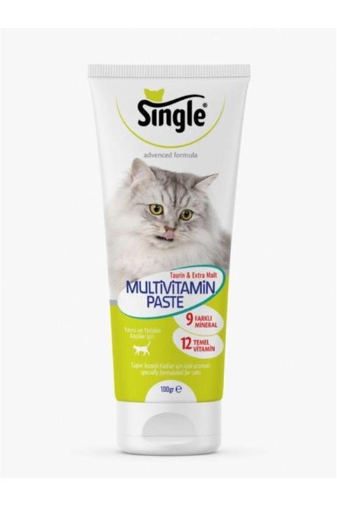 SINGLE Kedi Multivitamin İçerikli Macun 100 gr