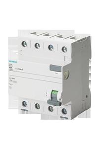 Siemens 5sv4344-0 40a 30ma 400v (3 Faz+nötr) Kaçak Akım Koruma Rölesi