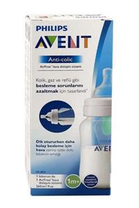 Philips Avent Biberon Anti-colic Pp Classic Emzik 260ml 1 Ay Üzeri 1 Adet