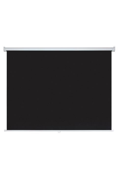 CODEGEN Fax-30 300x225 cm Storlu Manuel Fiber Glass Projeksiyon Perdesi Arkası Siyah Fonlu