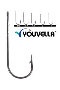 YOUVELLA Kore Black Nıckel Çift Tırnaklı Iğne 100lü Paket 1280