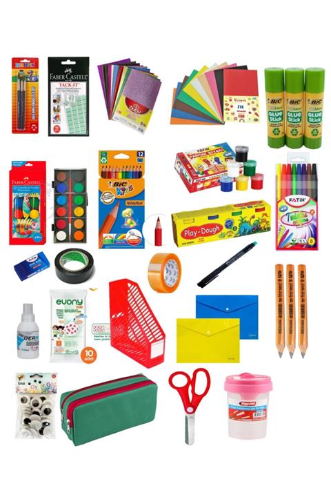 Bic Okul Öncesi Görsel Sanatlar Ihtiyaç Listesi Kırtasiye Ve Araçgereçler Markası 2021-2022 Eğitim