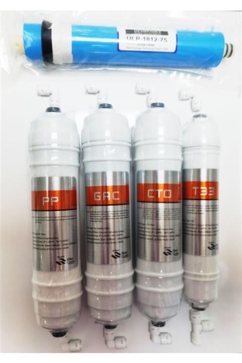 Evora Kapalı Kasa Su Arıtma Cihazı Filtresi 5'li 12\