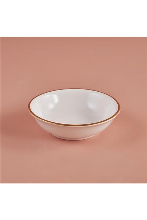 Bella Maison Allure Seramik Çorba Kasesi Beyaz 14,5 cm