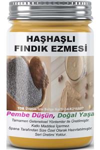 SPANA Haşhaşlı Fındık Ezmesi Ev Yapımı Katkısız 330gr