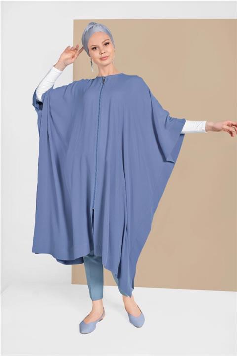 TRENDTESETTÜR Fermuarlı Salaş Panço 69101