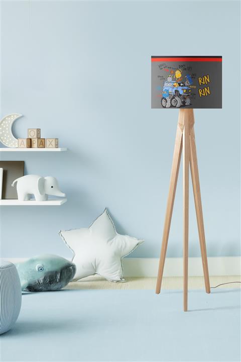 Homamia Dekoratif Çocuk Odası Lambader Araba