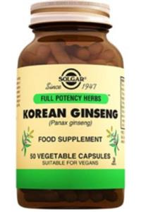 Solgar Korean Gınseng 50 Kapsul