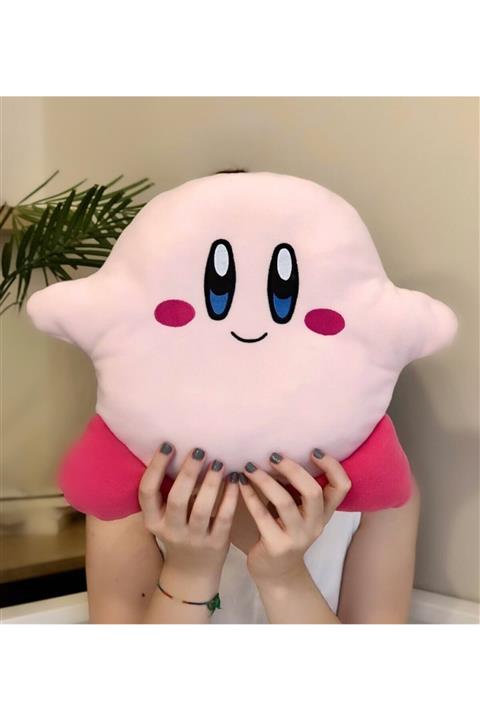 Gift Moda Kirby Tasarımlı Peluş Yastık