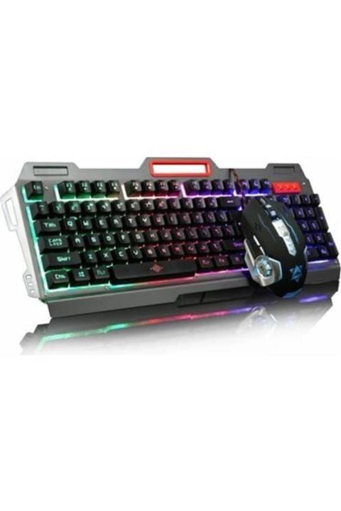 POLYGOLD Owwo Tech Pg-8016 Rgb Oyuncu Klavye Ve Mouse Seti