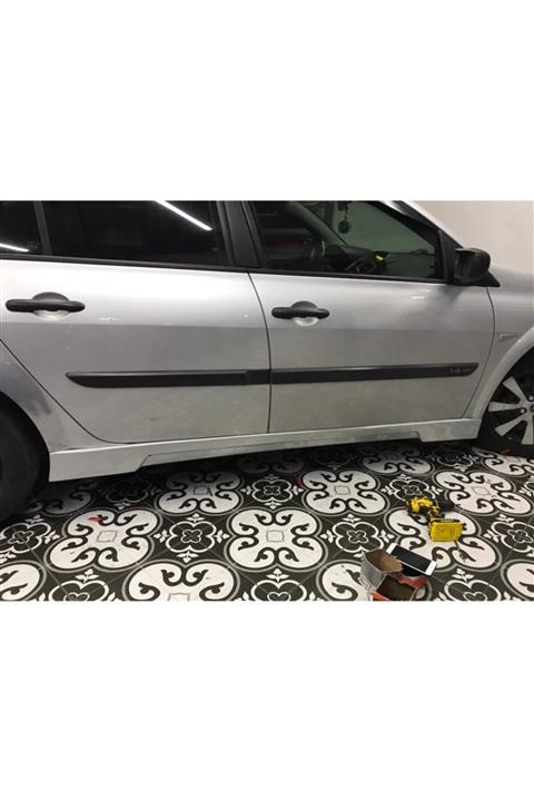 DadsGarage Renault Megane 2 Hb 03-09 Arası Fiber Astarlı Marşpiyel Takımı