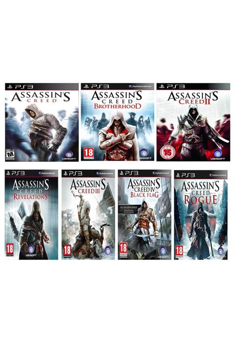 Ubisoft Ps3 Assasian Creed Full Set