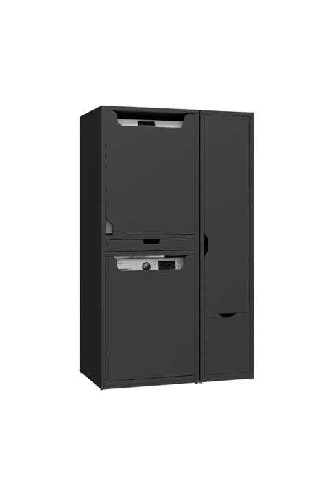 Creavit Çamaşır & Kurutma Makinası Ve Paspas Dolabı Antrasit