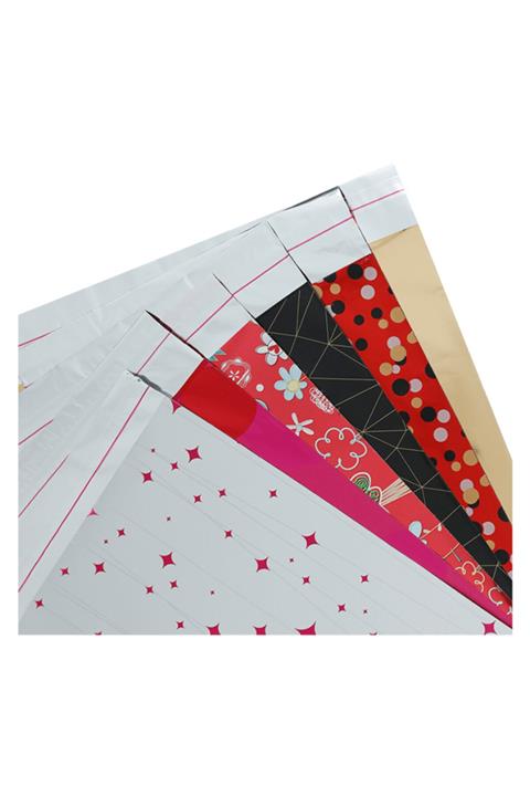 HEDEF1 Metalize Hediye Poşet Paketi 35 x 50 cm 10'lu