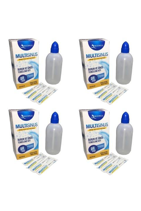 Multiplus Multi Sinüs Rinse Burun Ve Sinüs Temizleme Kiti 4'lü Paket