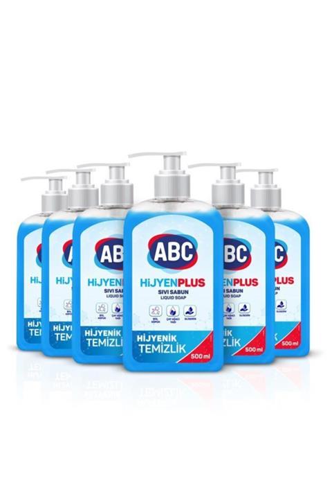 ABC Sıvı Sabun Hijyen Plus 500 ml X 6