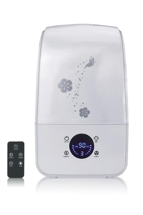 Havvaca Hd-1350b Ultrasonik Soğuk Buhar Makinesi Uzaktan Kumandalı,oda Nemlendirici