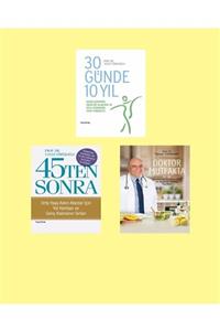 Hayykitap Prof. Dr. Yavuz Yörükoğlu 3'lü Kitap Seti / 30 Günde 10 Yıl - Doktor Mutfakta-45 Ten Sonra